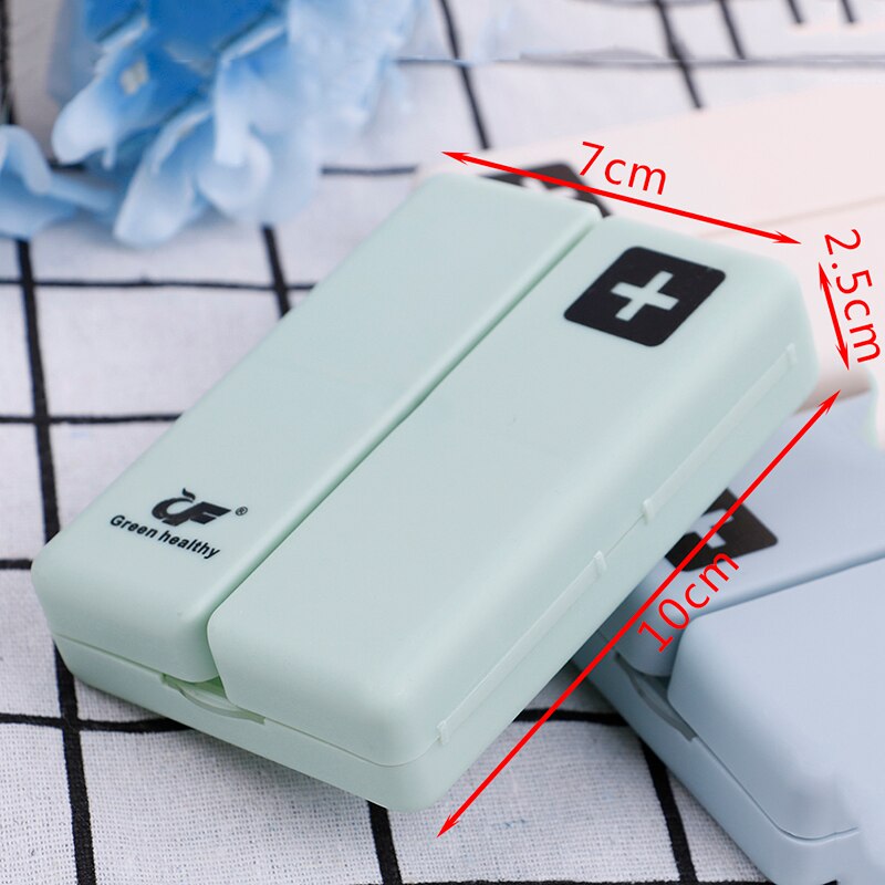 1pc 7 dages pille opbevaring magnet æske medicin beholder holder dispenser taske organizer