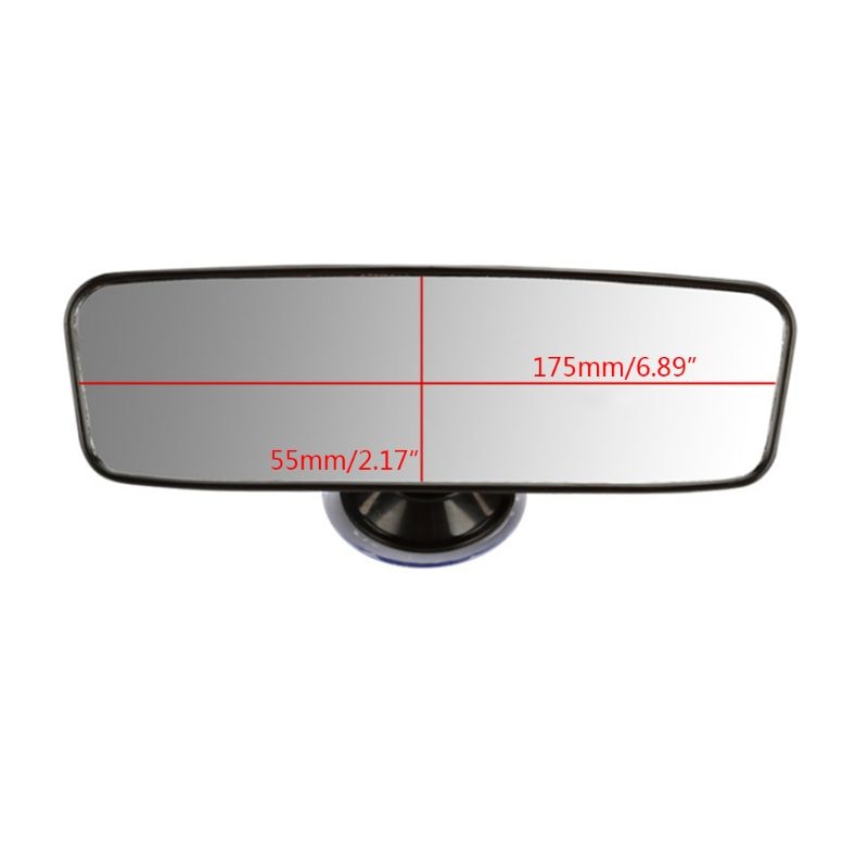 Universele binnenspiegel met zuignap voor auto 360 - rotatievrije pvc zuignap hulpstuk auto-onderdelen  w91f