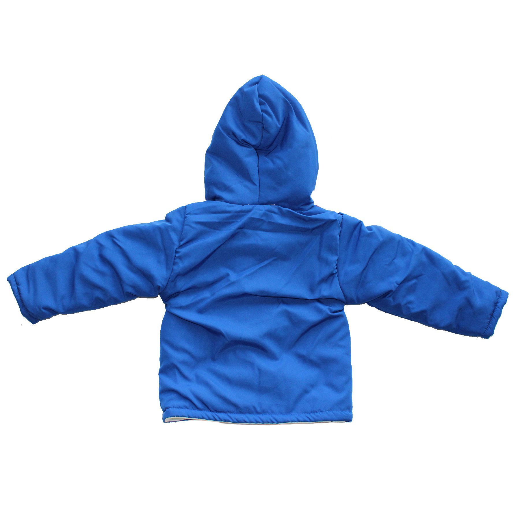 Blauw Jipli Aap Patroon Mannelijk Kind Jas