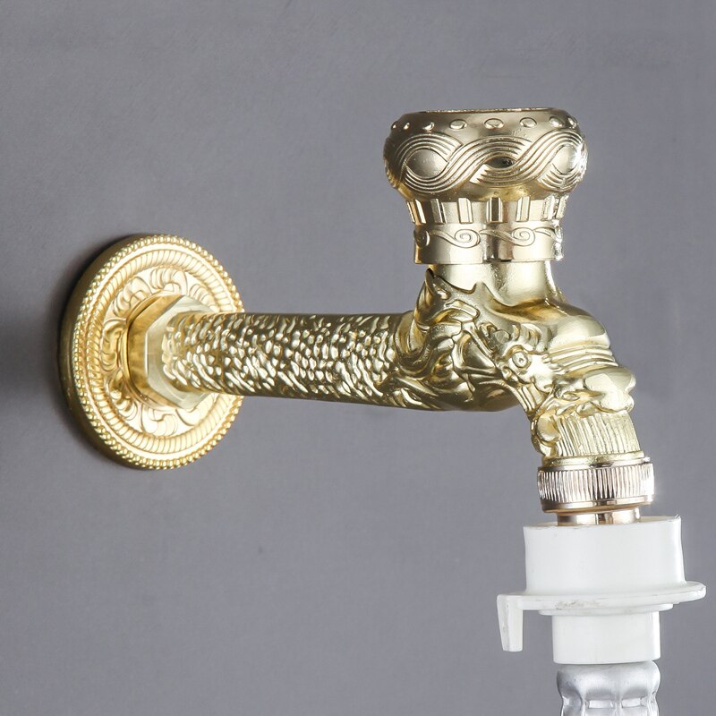 Zinc alloy Outdoor Garden Faucet Washing Machine Bibcock Garden Watering Hose Adapter Faucet Connector Mixer Watering Fitting
