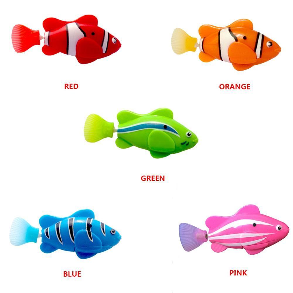 Cute Electronic Activated Battery Powered Toy Fish Pet For Fishing Tank Play Animals Fantastic Standard Home Decor