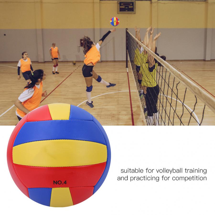 Størrelse 4 volleyball indendørs beachvolley træning, der dyrker volleyball for børn børn sport