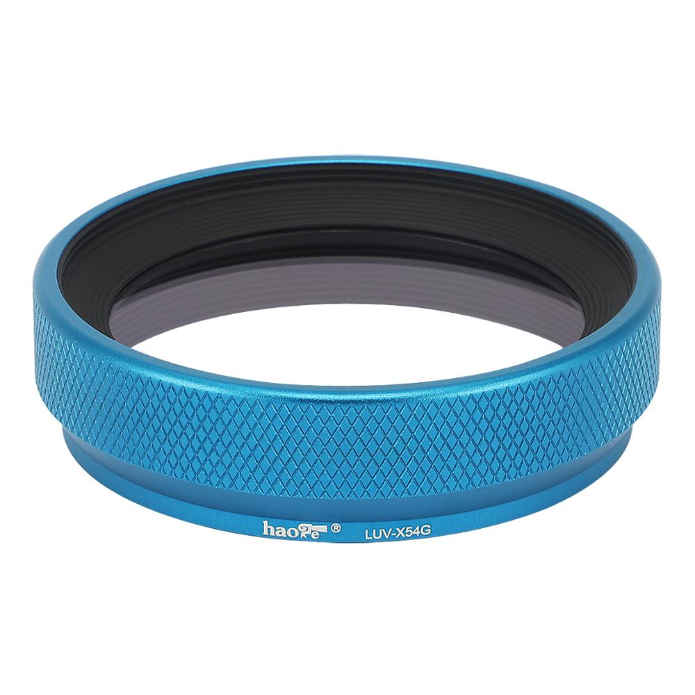 Haoge LUVX54G Metal Lens Hood with MC UV Protecti... Grandado
