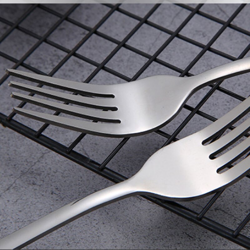 Fork Tea Cake Snack Fork Dinnerware Stainless Steel Fork Dessert Fruit Fork Silverware Lovely Mini Fork Used For Cake In Party