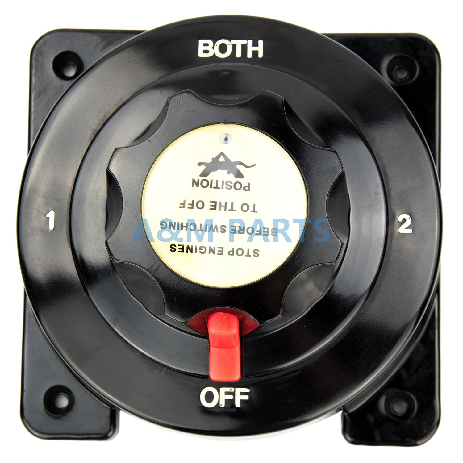 Heavy Duty Marine Dual Battery Switch Isolator Selector Boat/RV/Caravan/Yacht