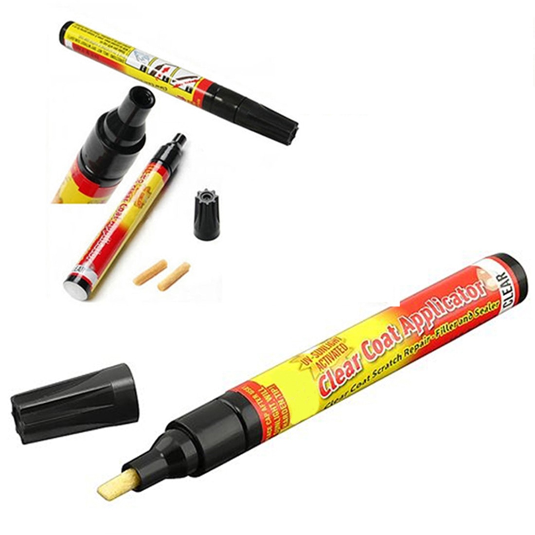 Car Painting Pen Fix It PRO Clear Coat Application For Car Scratch Repair Remover Filler Sealer Activated Clear