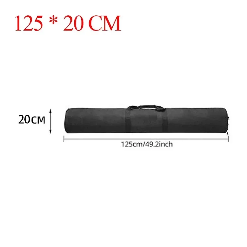 65 80 90 100 125 cm rembourré appareil photo monopode trépied sac de transport étuis support de lumière sac de transport parapluie Softbox sac de transport étuis pour trépied: GRIS