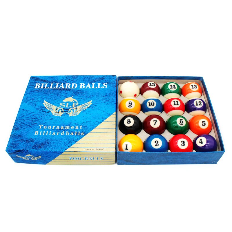 Crystal 6A 2-1/4" 57.2MM Billiard Pool Ball 16pcs Blue Box