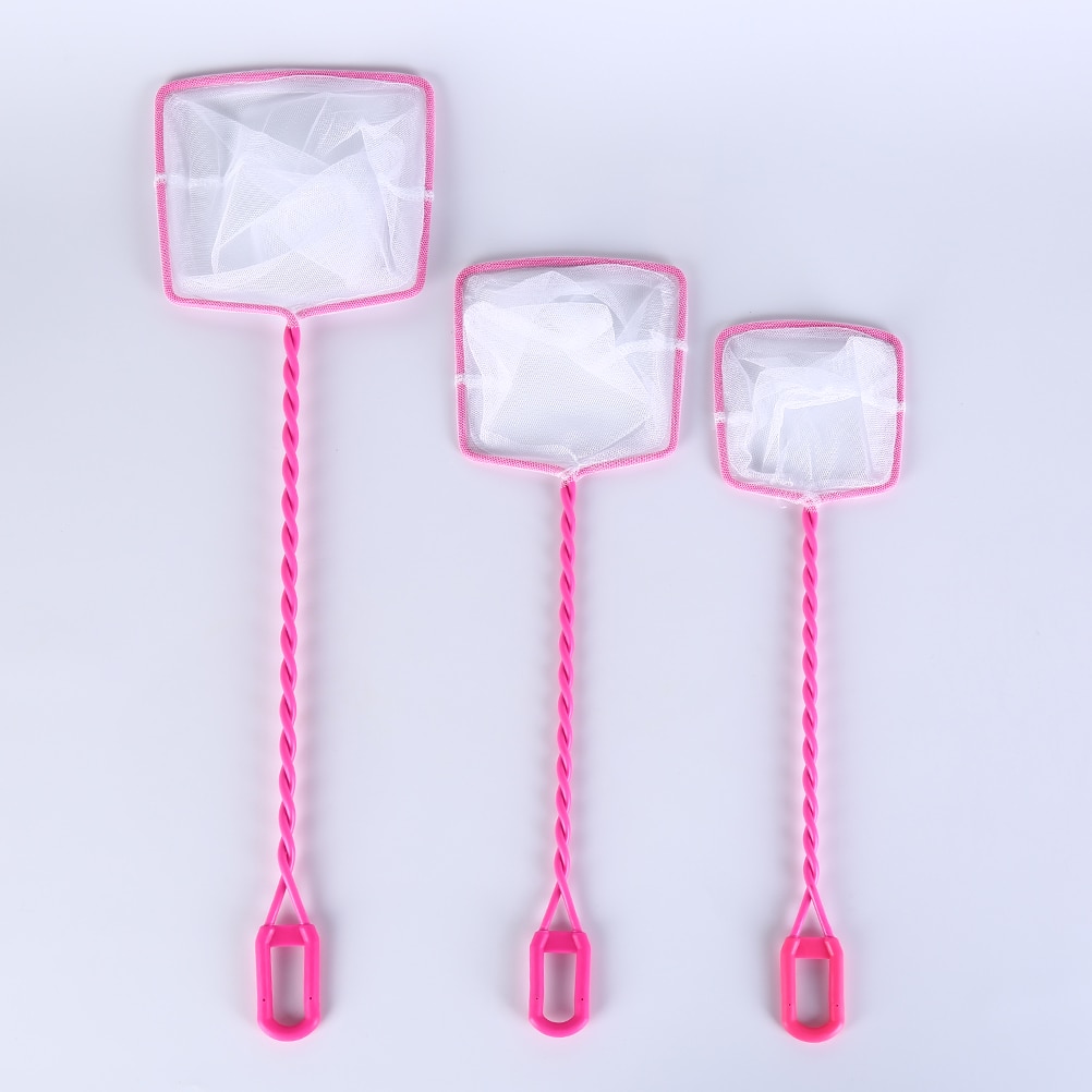 1 Pc Aquarium Aquarium Netz edelstahl angelrute Netz SquarePocket Garnelen Fangnetz