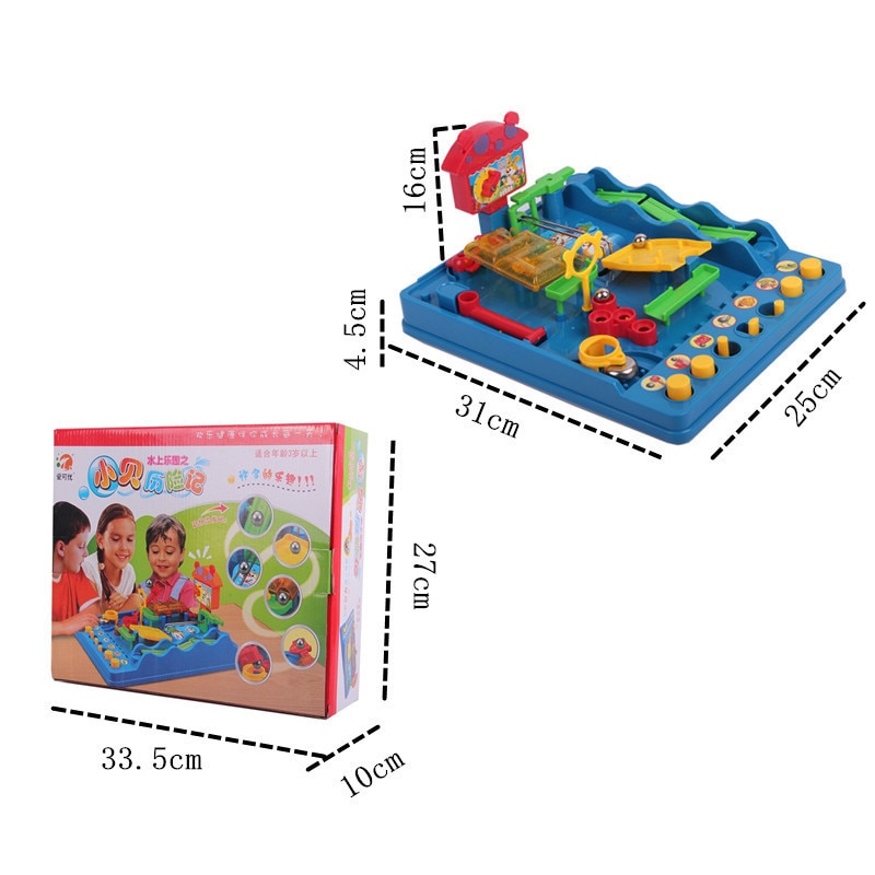 Avontuur leuk leuk educatief niveau spel logisch denken doolhof niveau onderwijs training speelgoed baby vroeg onderwijs