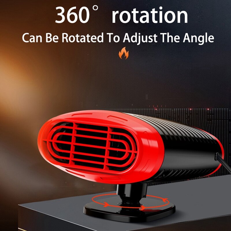 portatile macchina stufa 12V 120W alto potenza in macchina stufa veloce il riscaldamento fan per fresco fan &amp; mantenere caldo