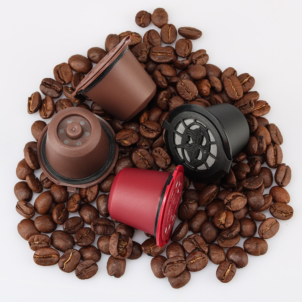 Hervulbare Herbruikbare Koffie Mok Capsule Voor Nespresso Machine Koffie Filter Compatibel Met Nespresso Koffie Mand 3 Kleur