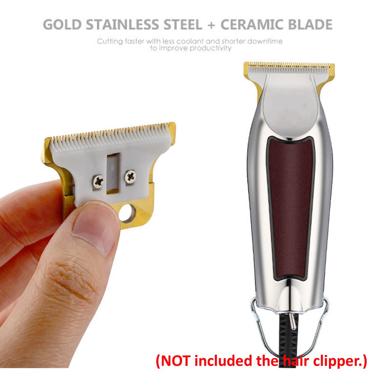Replace Blade Cutter Head For WAHL 8081 Hair Clipper Trimmer Hair Cutting Razor Haircut Machine Salon