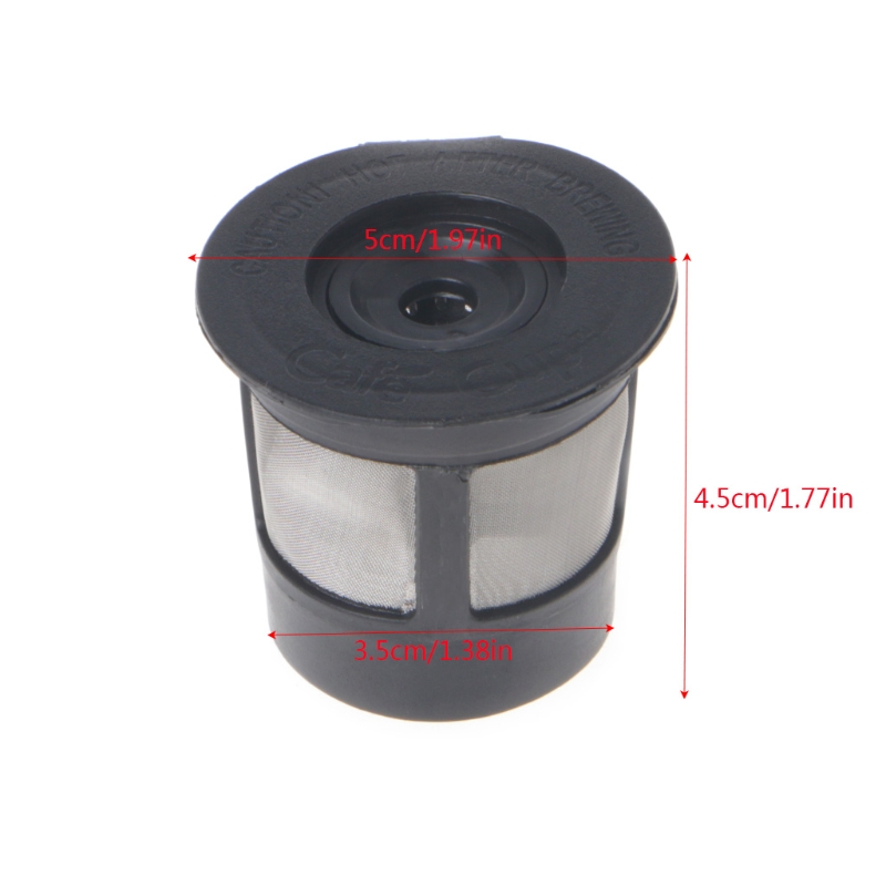 Filtr robić kawy pojedynczy filtr siatkowy nowy wielokrotnego użytku kuchnia trwały kubek siatka gadżet narzędzie