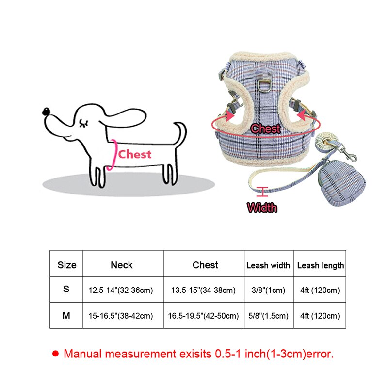 Kæledyr hunde seler vest ingen træk justerbar chihuahua hvalp kat blød sele snor sæt til små mellemstore hunde frakke arnes perro