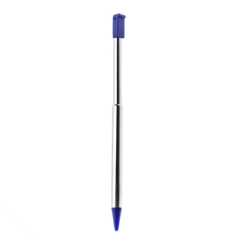 Canetas estilizadoras ajustáveis curtas para nintendo 3ds ds, caneta de toque extensível