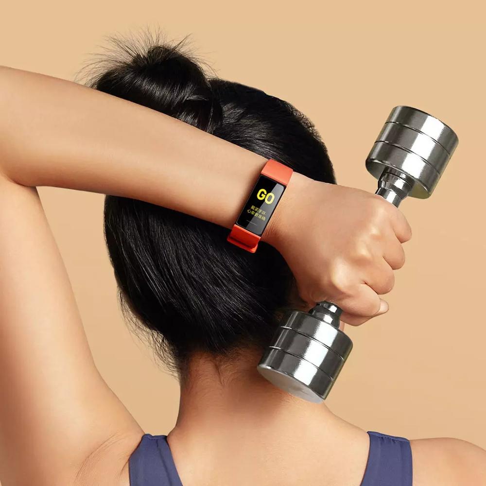 Xiaomi-reloj inteligente Redmi Band, pulsera con pantalla Larg de 1,08 pulgadas, Control de música, Bluetooth, impermeable, rastreador de Fitness