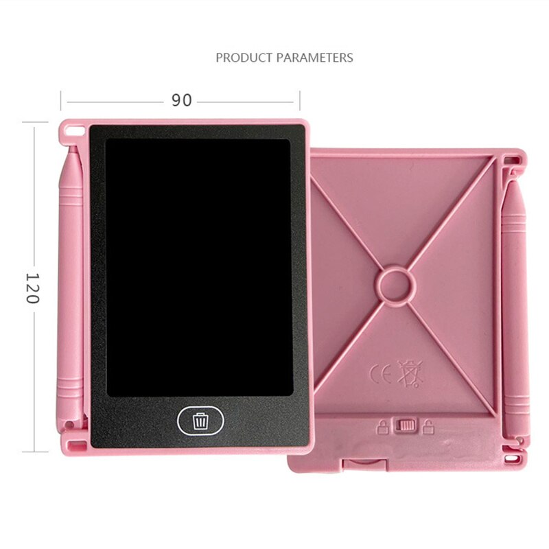 LCD Writing Tablet Digital Drawing Electronic Handwriting Pad Message Graphics Writing Board Children 4.4 inch
