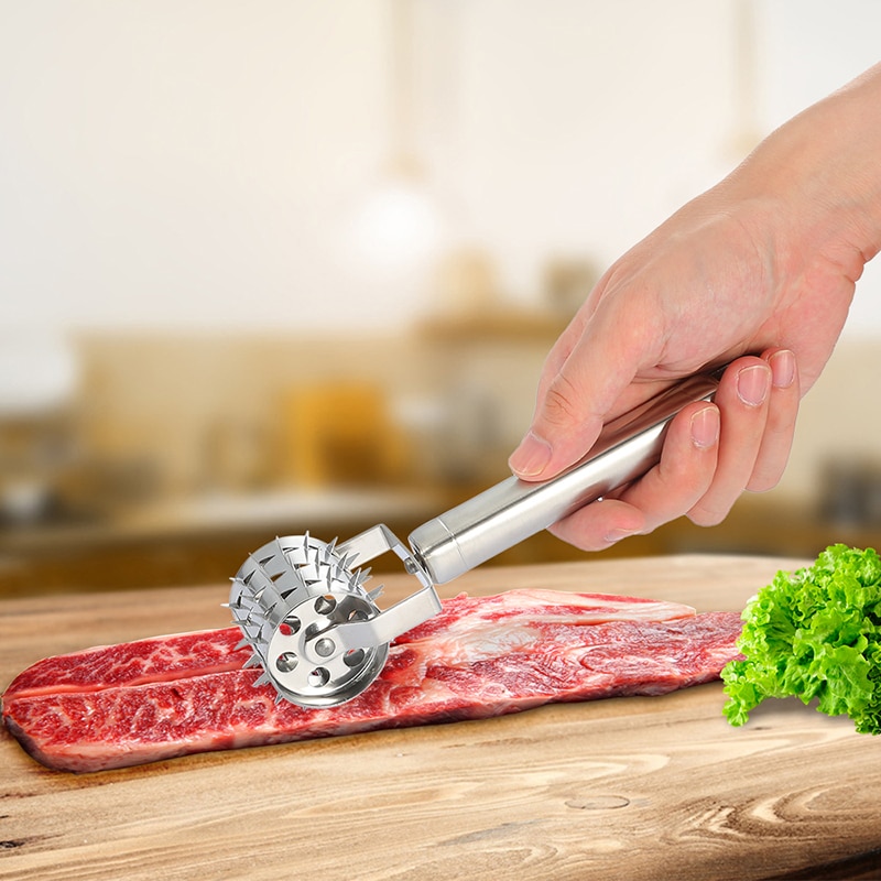 Rvs Vleesvermalser Vlees Hamer Tenderizer Koken Gereedschap Keuken Gereedschap Koken Bakken Accessoires