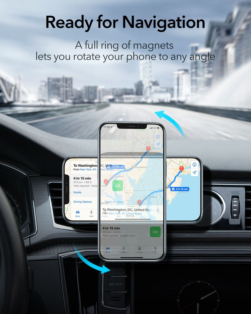Magnetic Car Wireless Charger For iPhone 15 14 13 12 Pro Max mini 14 Plus Mobile Phone Chargers 20W Fast Charging Stand