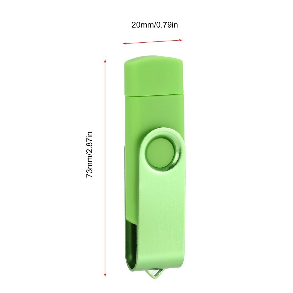 Portable USB Flash Drive Dual Interface Mobile Phone Dual-use U Disk Durable USB Flash Drive For Phone And Computer