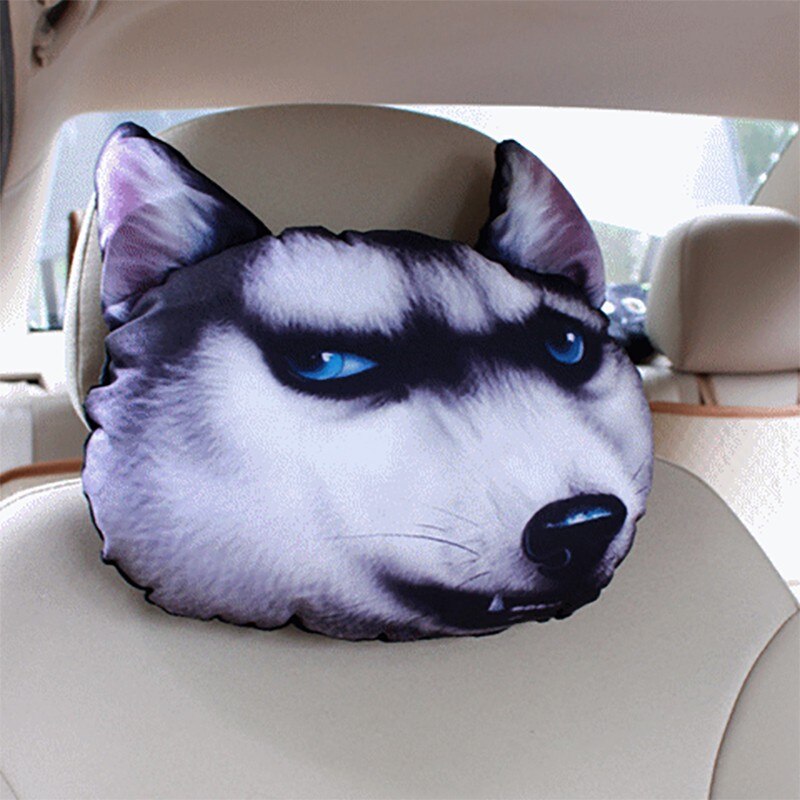 Comfortable Cartoon Headrest Car Interior Pillow Decoration Car Accessories