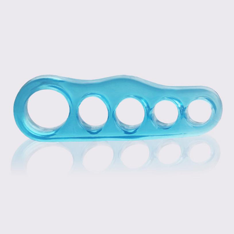 1 Pair orthopedic toe separators Silicone Yoga Holes Toe Stretchers Pain Relief for Bunion Gel Toe Separator 5 sizes 2U1218