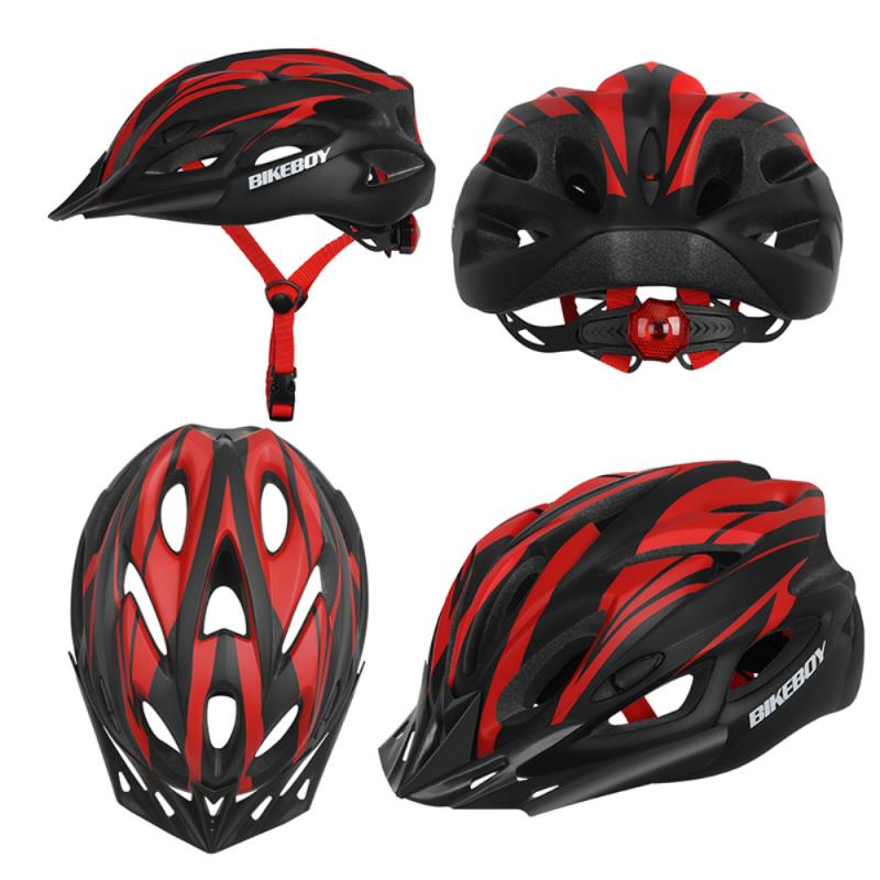 Bikeboy Bicycle Helmet Road MTB Cycling Helmets Integrally-molded MTB Men Women Ultralight Bike Helmet With Light