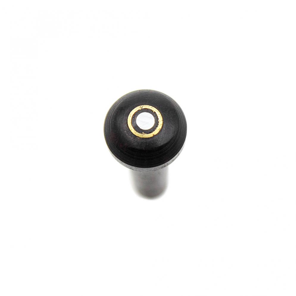 3/4 4/4 Violine Endpin Universal- Ebenholz Violine Endpin Inlay Hülse Holz Violine Tragbare Teile & Zubehör
