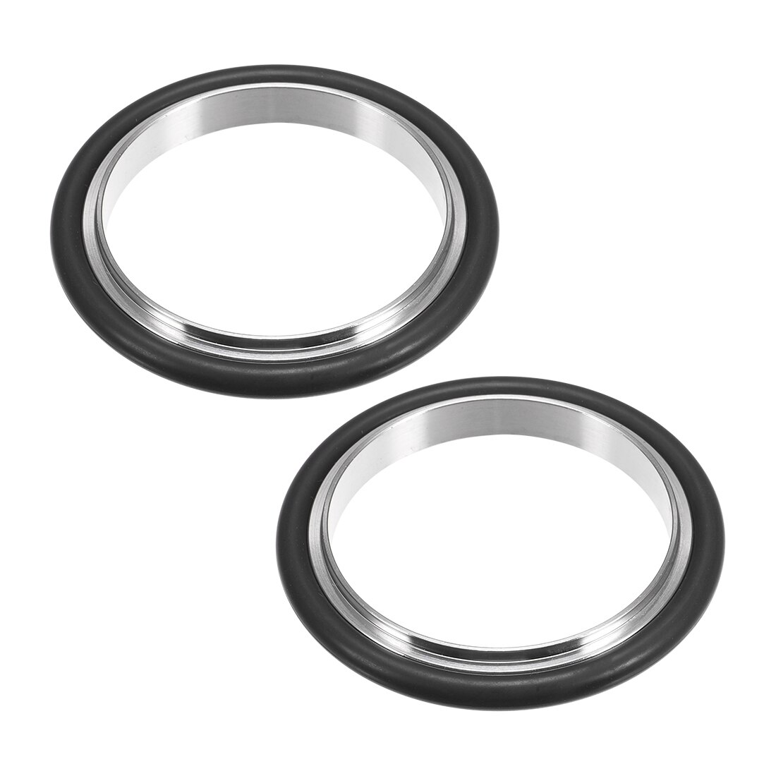 Uxcell 2 pièces bague de centrage KF-16 raccords sous vide ISO-KF bride 66mm x 49.7mm Fluororubber joint torique