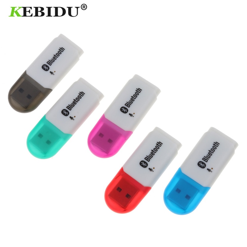 Kebidu Usb Bluetooth V5.0 Ontvanger Draadloze Mini Audio Stereo Handenvrij Aux Adapter Car Kit Voor Iphone Android Auto