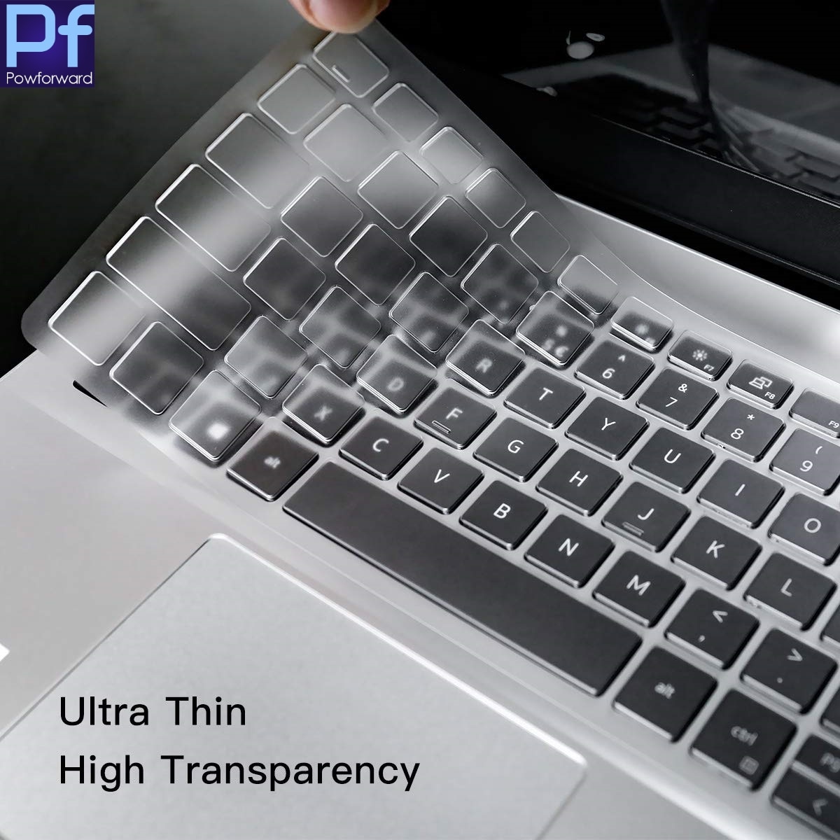 Clear Keyboard Skin Cover For Dell Inspiron 15-7558, 7568, P55F, Latitude 3450, 3460, 3470 – Dustproof & Waterproof