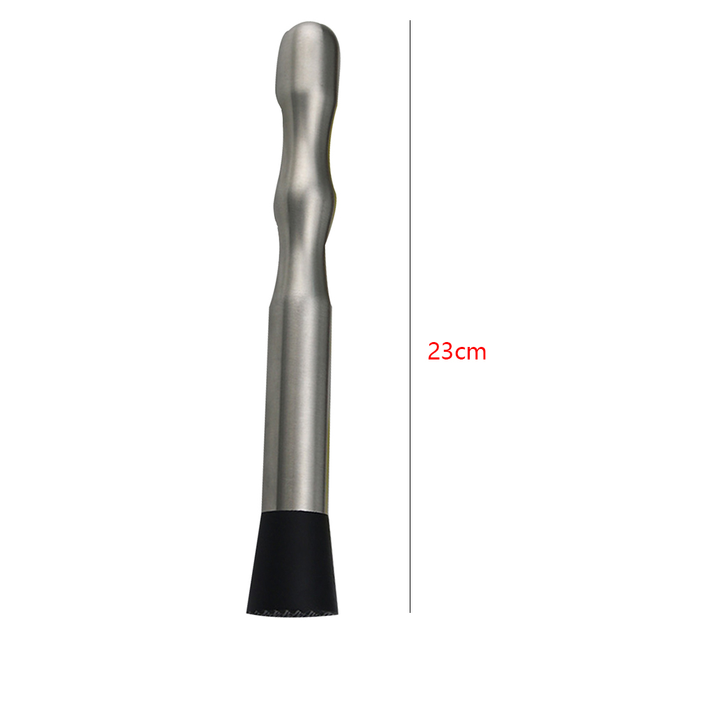 Mint muddler rostfritt stål swizzle stick is kross bar trasig is-pinne citron hammarklubb tillbehör: Nr .5