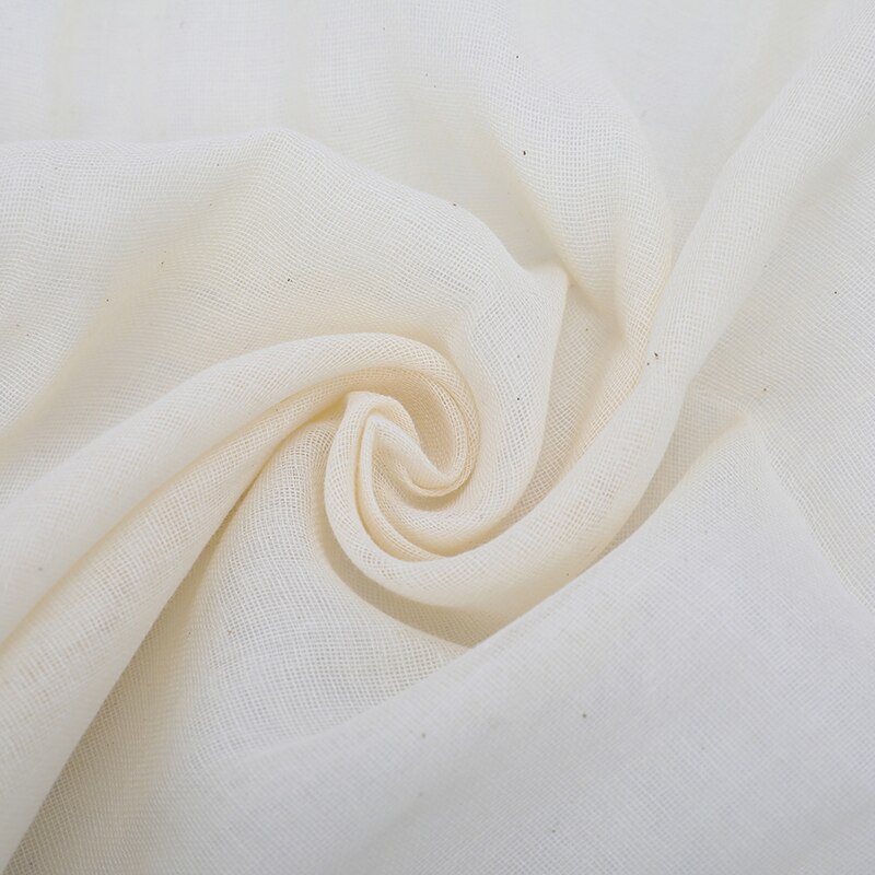 1.5 Yards Reusable Cheesecloth White Cotton Gauze Muslin Cheesecloth Fabric Butter Cheese Wrap Cloth Cheese Grater