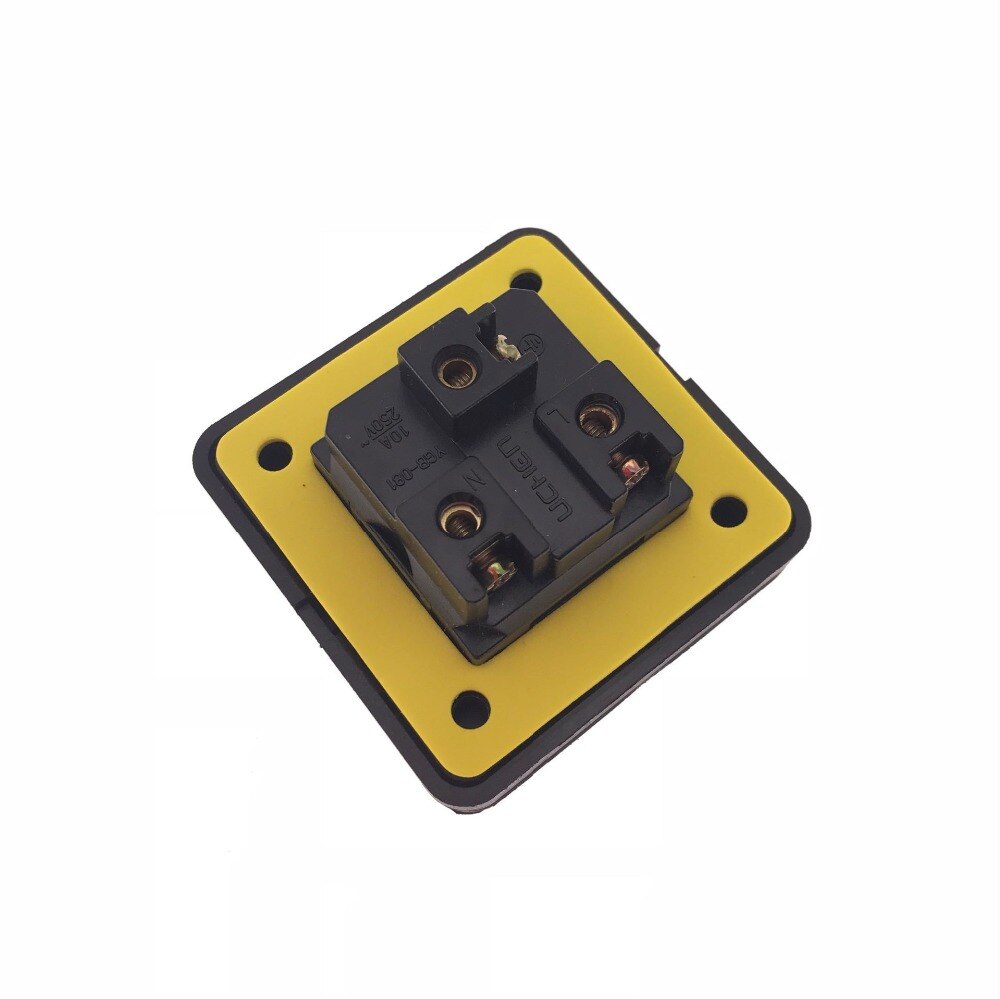 EU US AU UK Universal Waterproof Industrial Socket 10A 250V IP44 AC Power Connector Plug Electrical Socket Withcover