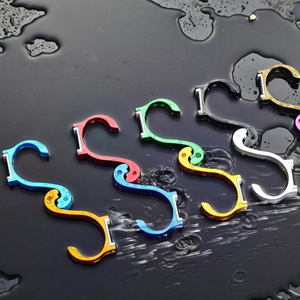 Ruimte aluminium kleur kledinghaak deur na de badkamer naar beneden kleurrijke vlek fabriek enkele zwaan omhoog haak en taobao ho  g7 i 2