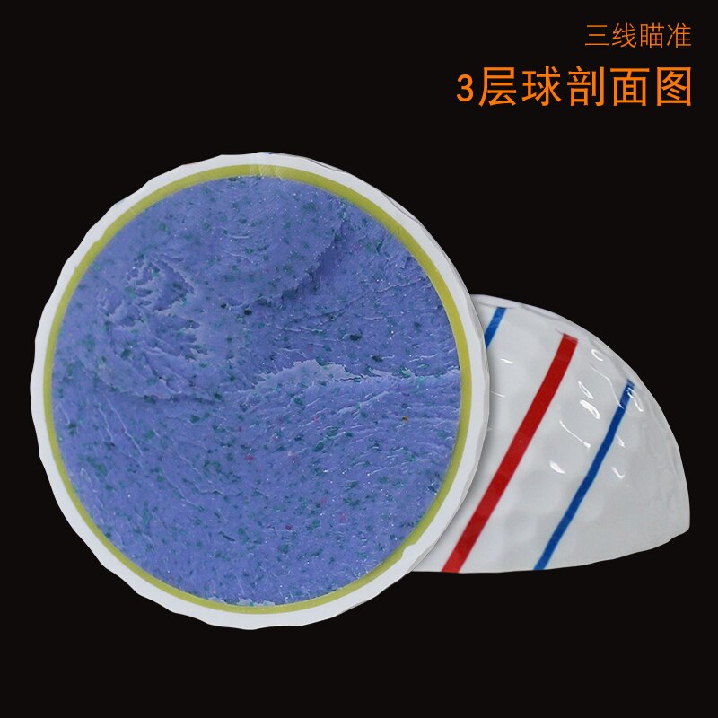 Nouvelles balles de Golf Supur Newling, Triple piste longue Distance, 3 pièces, 3 lignes, 12 pièces, , directe