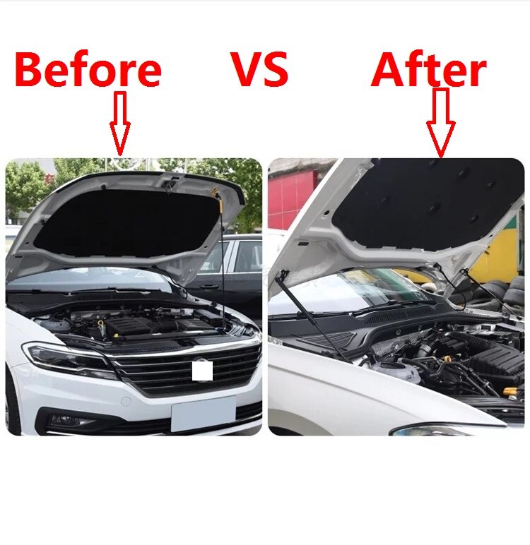 CAPQX 1Pair For Subaru Forester xv Front Bonnet Gas Strut Engine hood support Hood Bonnet Lift Support Shock Gas Strut