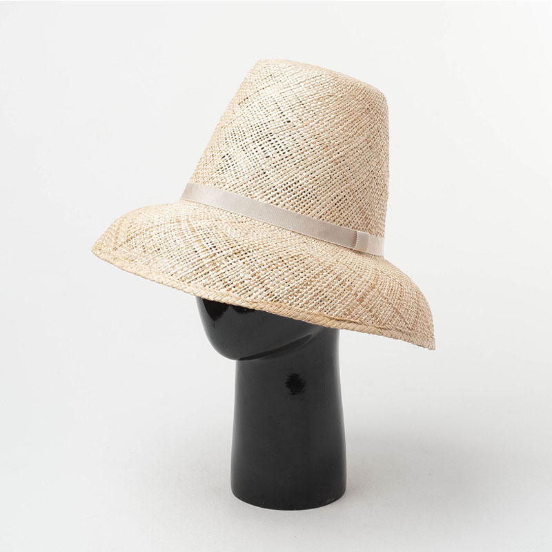 Klassisk unisex sommerhat til mænd kvinder håndlavet cool vævet strå fedora hat stilfuld solhat beige band jazz cap kentucky derby: Stil 1