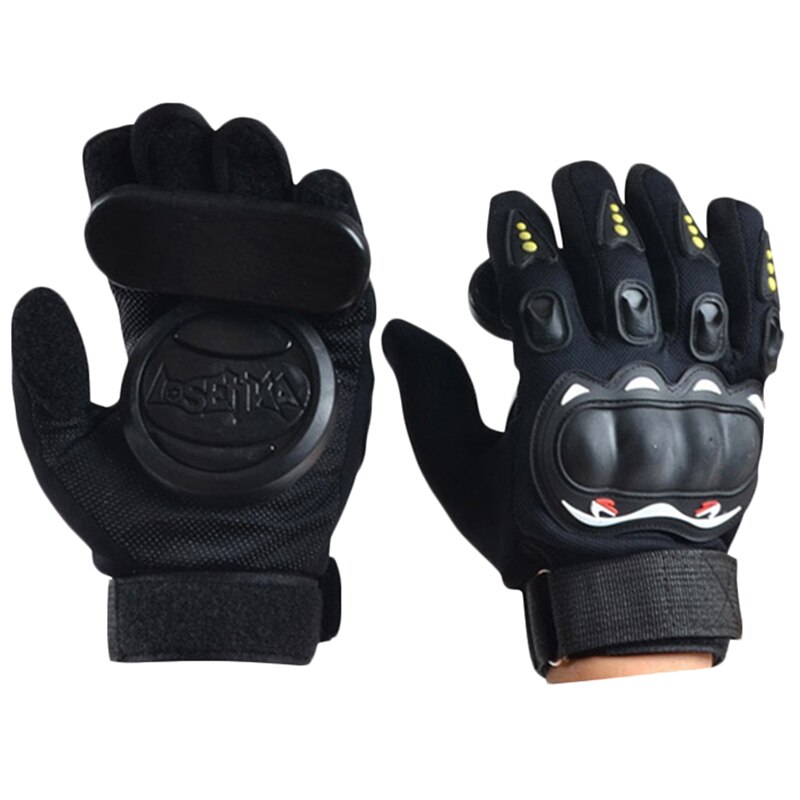Gants de skateboard de descente, gants de slide de longboard avec slider, accessoires de skate pour longboard: Default Title