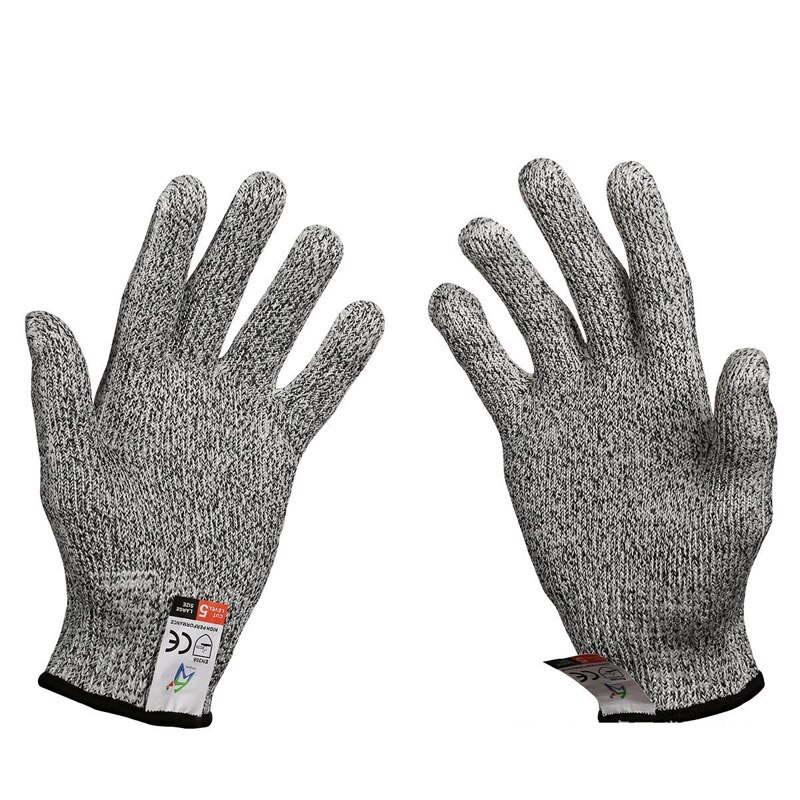 Cut Resistant Gloves Home Kitchen Work Food Anti-cut Gloves Safety Cut Proof Contact Safe Work Glove Safety Protection Glove: XXL