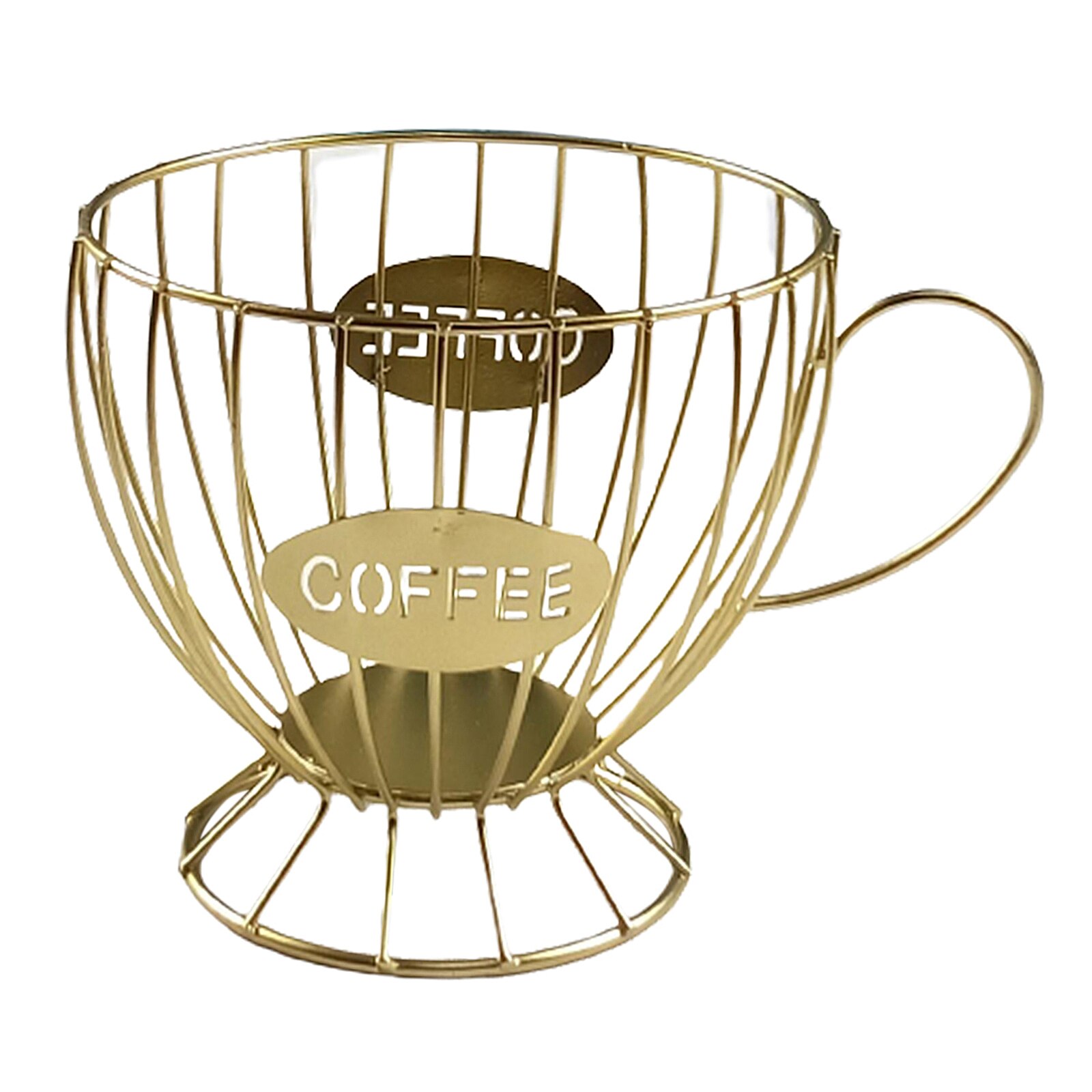 Boîte de rangement de capsules de café en acrylique, support de tasse