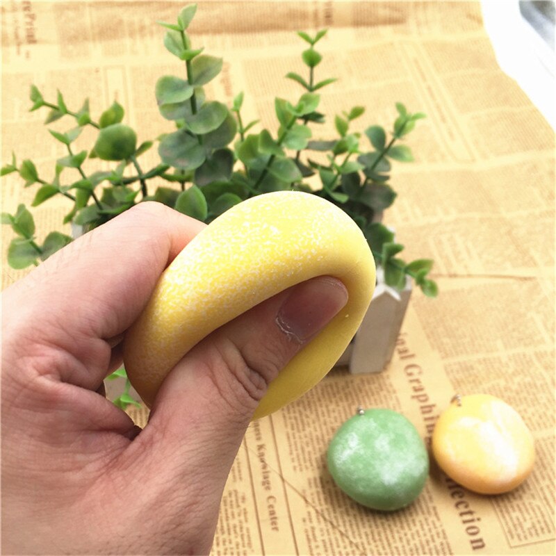 Practical Jokes Squeeze Squishy Slow Rising Fragrant Smells big fruit cake keyring keychain pendant wallet eslastic