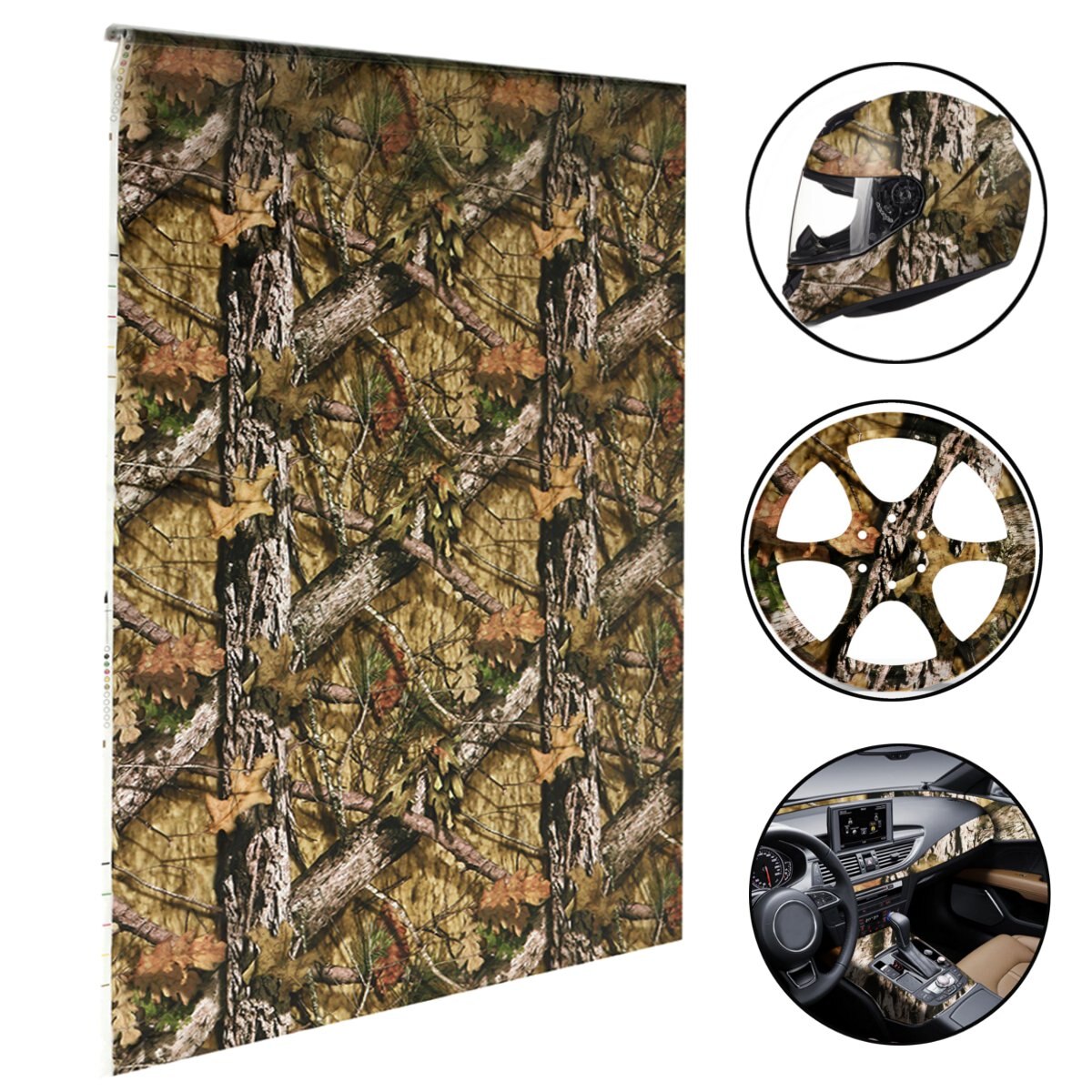 Feuilles de bois Style 50x150cm PVA Film hydrographique transfert d'eau Film d'impression hydrodip style autocollants