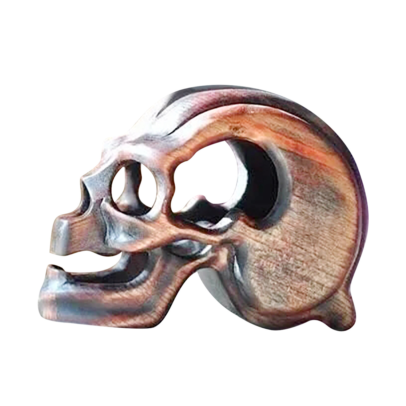 1pc Single Hole Skull Knife Stand For Kitchen Knife Holder Tool Skull Decor High End Kitchen Storage Accessories: BK