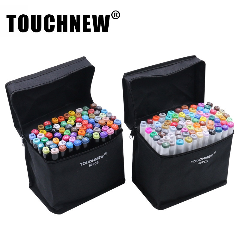 30/40/60/80 Anime Touchnew Marker Stift Kennzeichnung Stifte Farbe Marker Markieren Stift Bunte Malerei manga Kunst Liefert