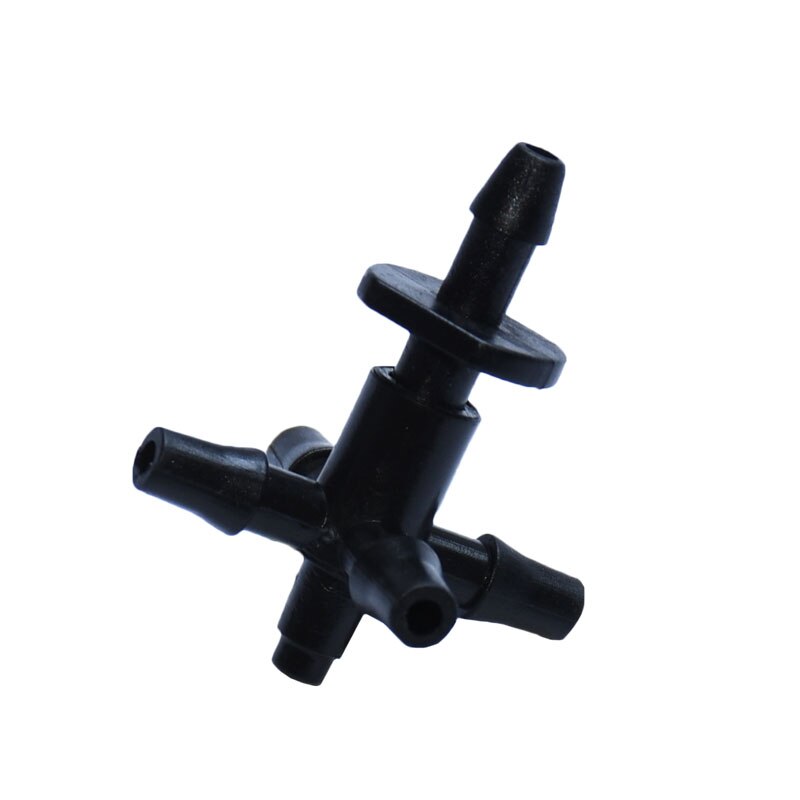 irrigation 4 way cross Connector 5 way water distributor Drip arrow adapter 3/5 hose barb water connector 500pcs