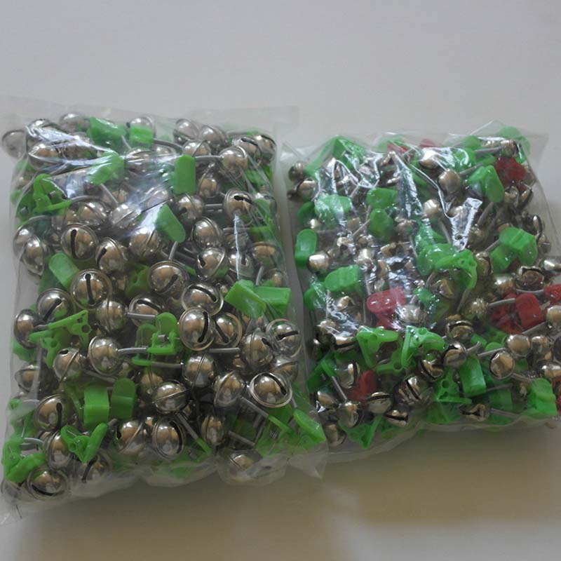 Poetryyi zeevisserij praktische visbel draaiveer dubbele bel alarm vistuig visaccessoires 30