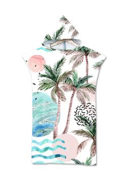 Zomer Hooded Strand Handdoeken Microfiber Kinderen Zwemmen Douche Handdoek Volwassen Badhanddoek Badkamer Handdoek: 17