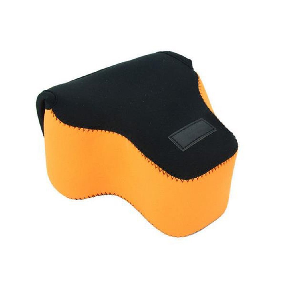 Funda de cámara suave de neopreno portátil para Canon EOS 4000D 2000D 1300D 1200D 1500D 3000D 250D 200D 100D 77D 800D SL2 18-55mm lente